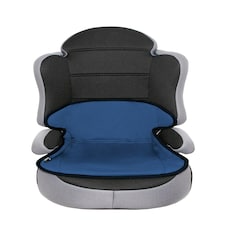 Potty Training Car Seat Protector Cover for Spills, Nappy Leaks, and Accidents - No Bucklehole Blue