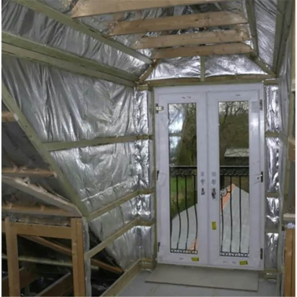 image 1 of PACK OF 5 (Total 5 Units) - Premium 2 in 1 Insulation SuperQuilt - 10000mm x 1500mm x 40mm