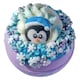 image 2 of Bomb Cosmetics Penguin Stocking Set of 3 Bath Bombs Gift Set