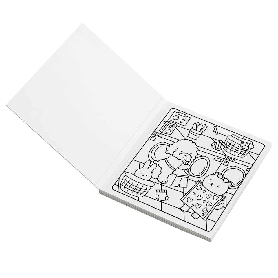 image 1 of Sunny Vibes Colouring Series - Happy Street