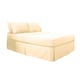 image 1 of Belledorm 200 Thread Count Egyptian Blend Platform Valance - Papyrus - Single