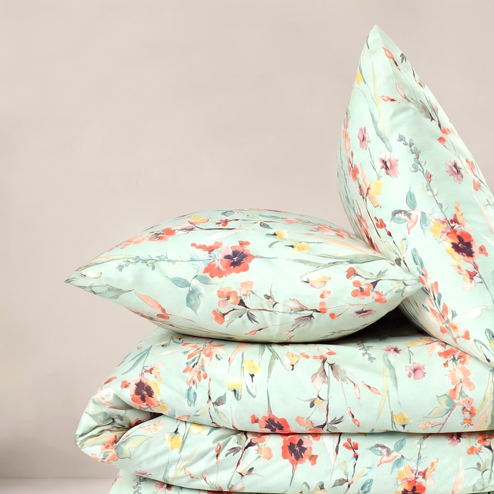 image 1 of Martex Studio Edition Spring Meadow Jade Duvet Cover Set - Double