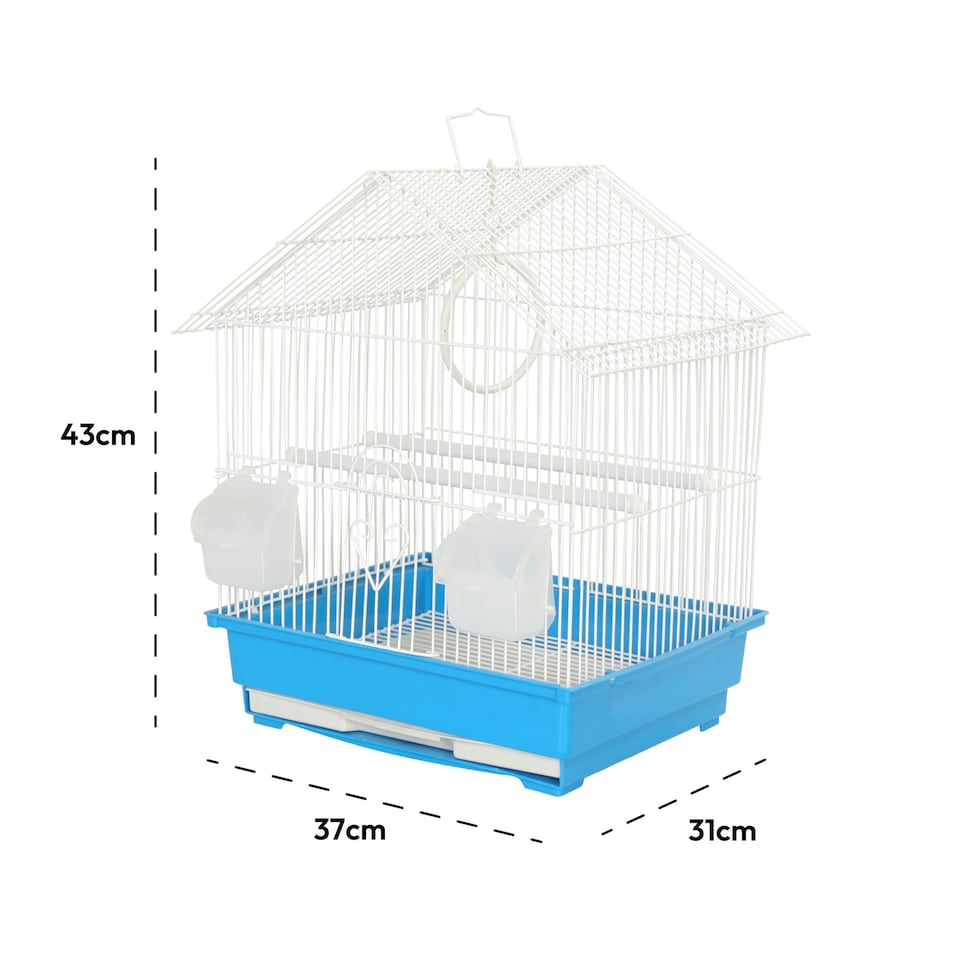 image 1 of KCT Lima Small Blue Bird Cage