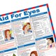 image 5 of Pegdev Eye First Aid Laminated Health & Safety Poster A2 Landscape Durable Sign