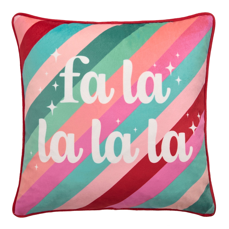 image 1 of Fusion Fa La La Cushion Cover Multi