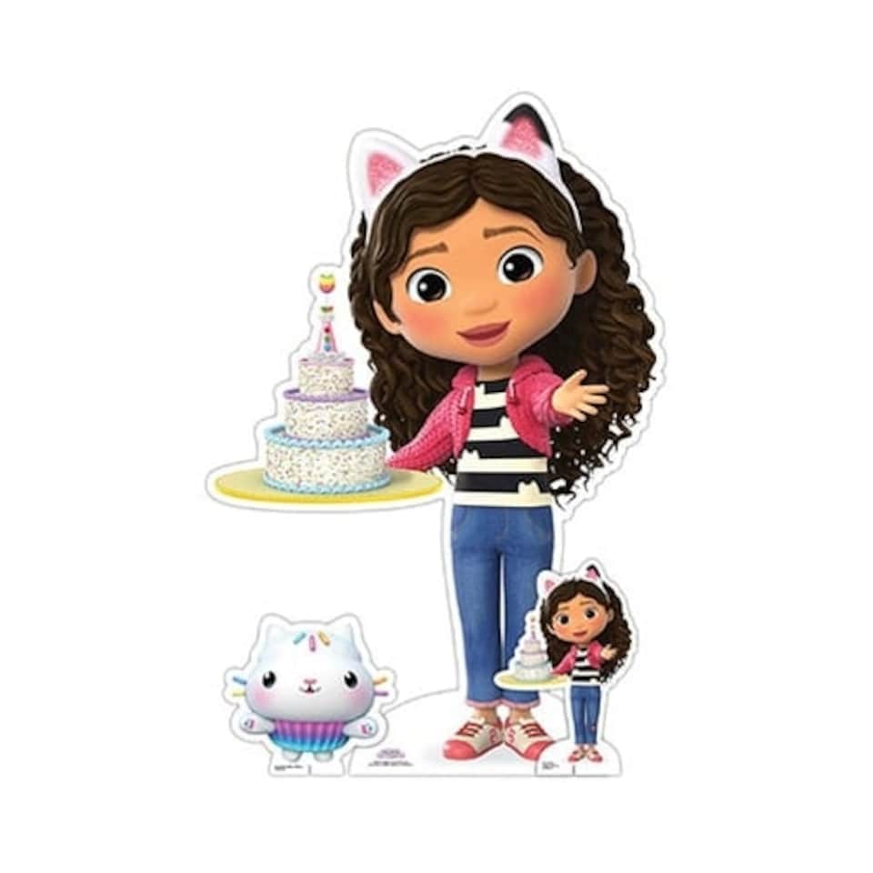Gabby with Cake Gabby's Dollhouse Dreamworks Star Mini Cardboard Cutout 95cm