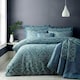 image 4 of Portfolio Home Blenheim Damask Jacquard Bedding Duvet Cover Set Grey | King