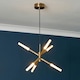 image 2 of BHS Maeve LED Ceiling Pendant | Gold | Brass | 1