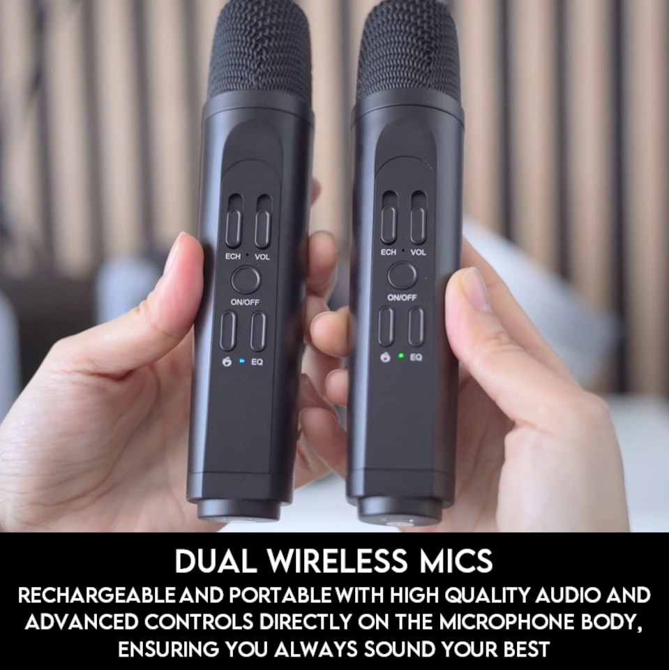 image 1 of Mr Entertainer Duo Wireless Microphone System