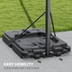 image 6 of SPORTNOW 2.3-3.05m Basketball Hoop and Stand with Weighted Base and Wheels