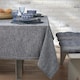 image 2 of Walton & Co Flint Blue Chambray Tablecloth 130x180cm