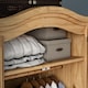 image 5 of Vida Designs Corona 2 Door Wardrobe With Shelf & Clothes Rail, Solid Pine Wood