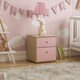 image 4 of Junior Vida Neptune 4 Piece Bedroom Set, Pink & Oak (Desk, Bedside Table, Drawer Chest, Wardrobe) | Pink | Pink | L | 4