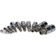 image 2 of Triple Square Spline And Tamperproof Sockets 1/4" 3/8" And 1/2" Dr 10pcs AT303