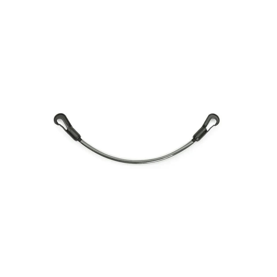 image 1 of Shires Elastic Horse Fillet Strap - Black - 60cm