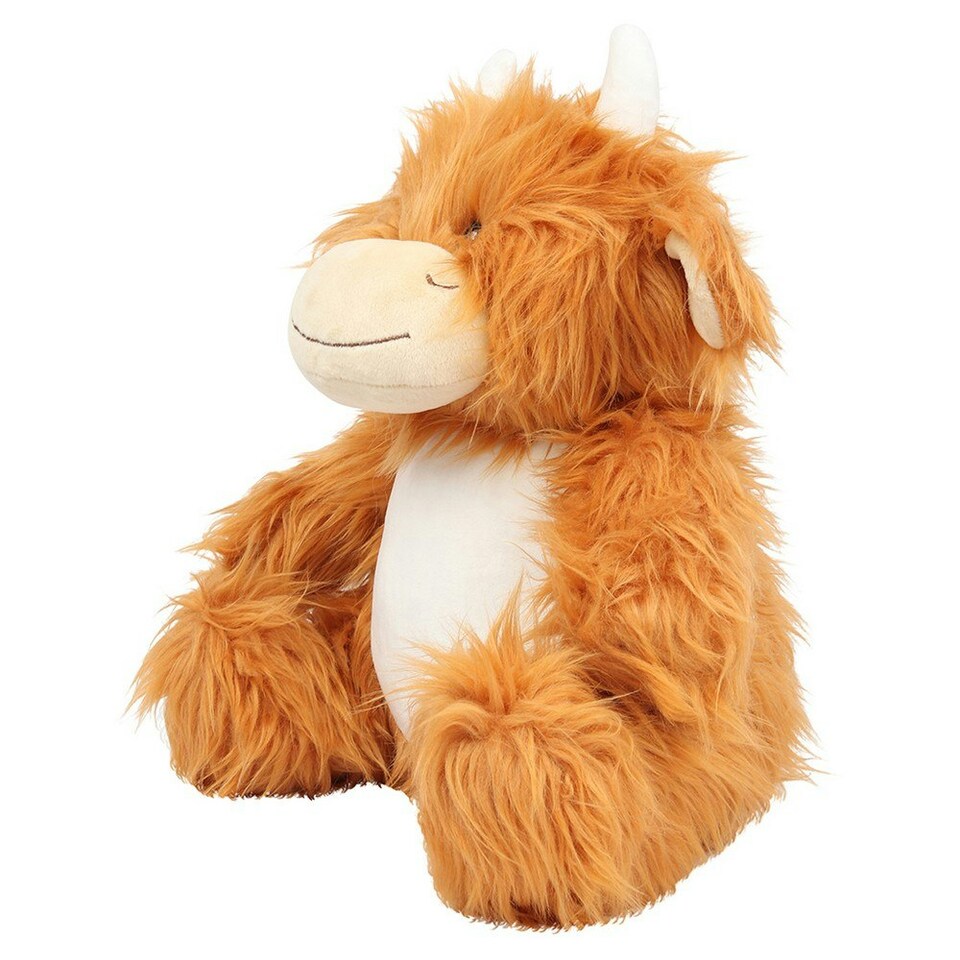 image 1 of Mumbles Babies/Childens/Kids Zippie Highland Cow - Brown - L