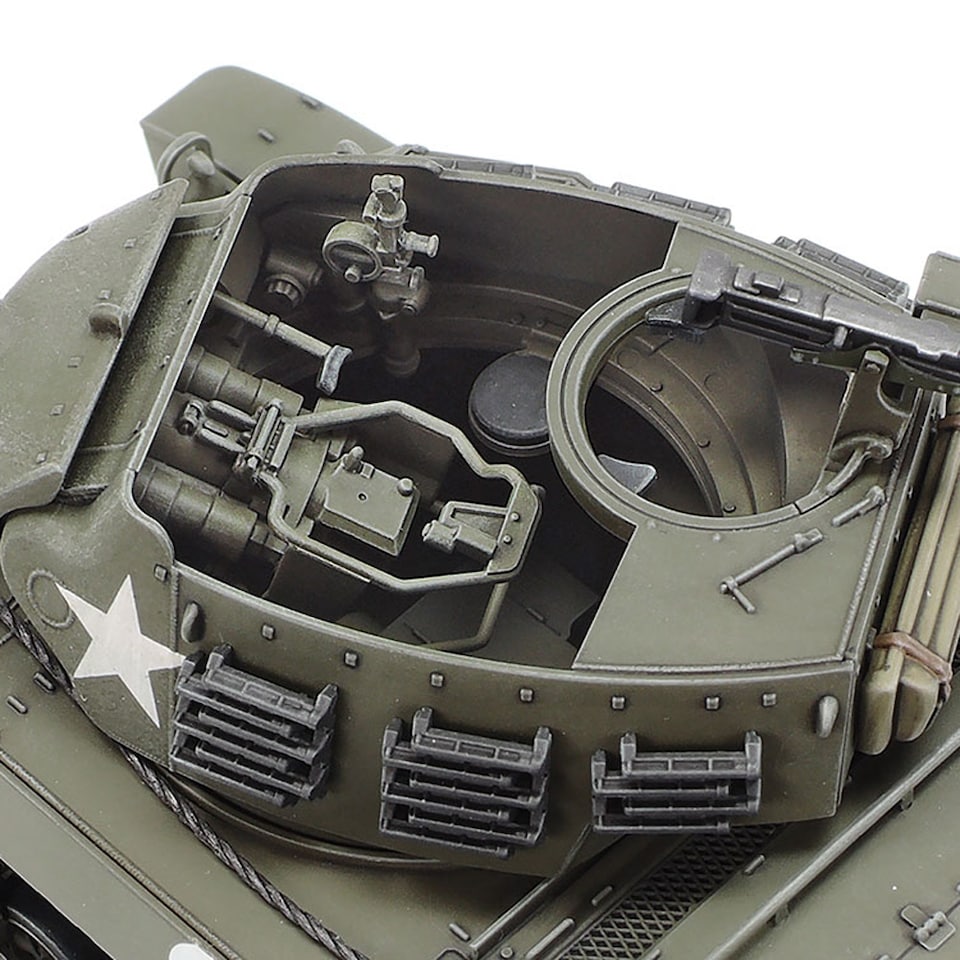 image 1 of Tamiya M8 U.S. Howitzer Motor Carriage Military Vehicle Model Kit Scale 1-48