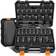 image 1 of VonHaus 40pcs Heavy Duty 1/2 Impact Socket Set with Carry Case