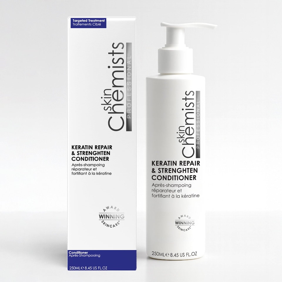 image 1 of skinChemists Keratin Repair & Strengthen Conditioner 250ml for Elasticity and Skin Texture