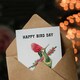 image 3 of Ernst Haeckel Birthday Card Hummingbird Vintage Illustration Bird Pun