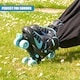 image 4 of The Magic Toy Shop Black And Blue Adjustable Quad Roller Skates Small UK 11 - 1