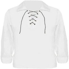 White Gothic Shirt White | M