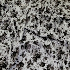 Grey Cotton Lawn Fabric for Dressmaking, 140cm / 55" Wide - per metre