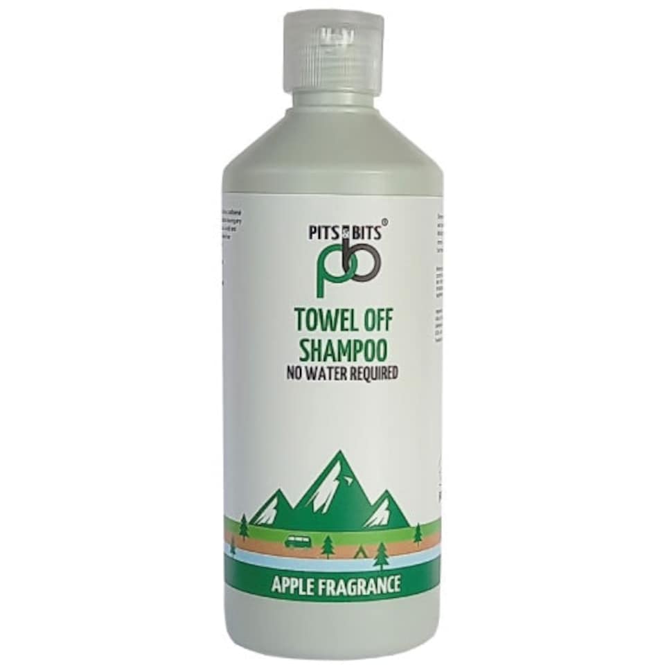 image 1 of Pits & Bits® Towel Off® Shampoo 500ml - Apple