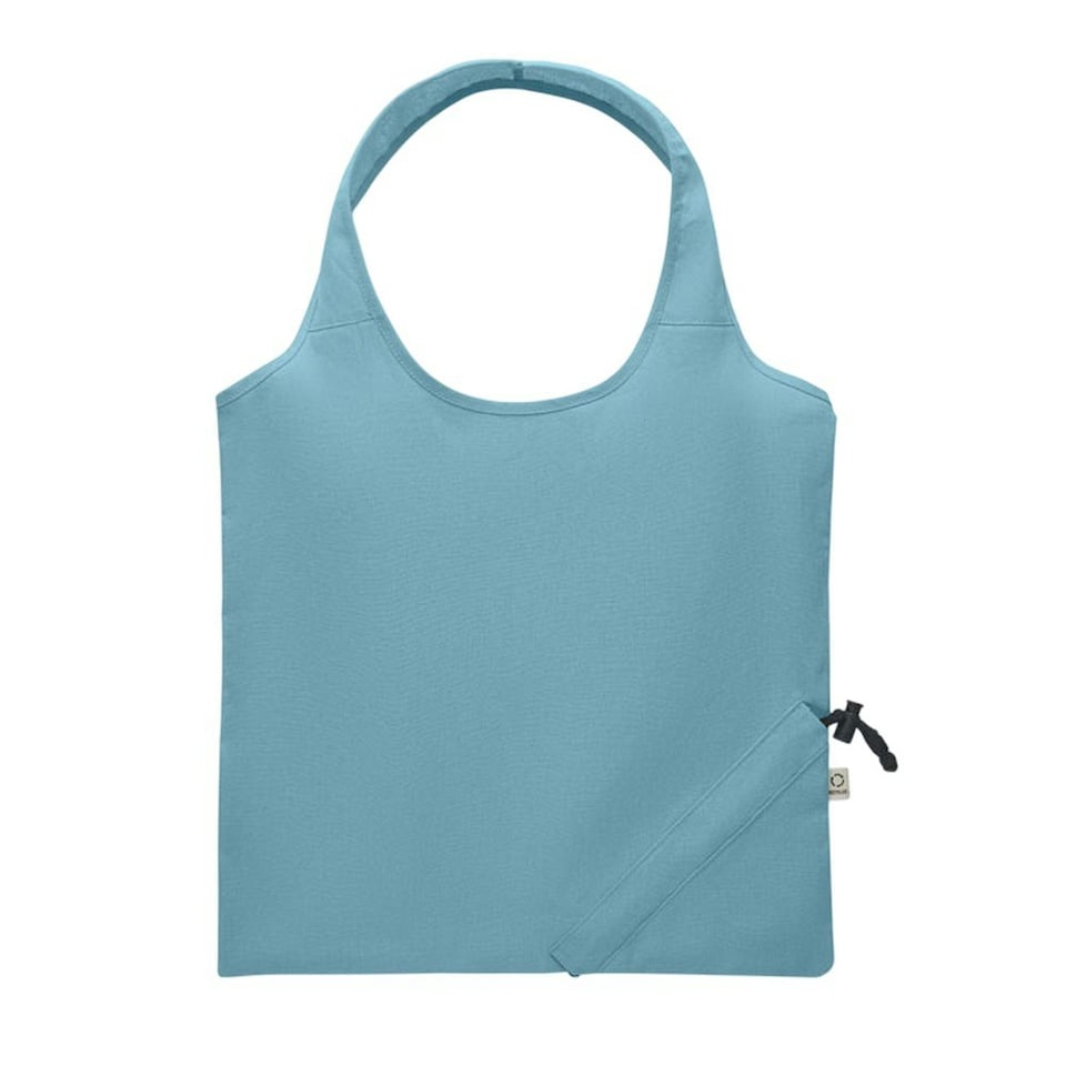 image 1 of MidOcean Carrie Foldable Shopper Bag - Petrol - One Size Blue