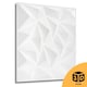 image 9 of NOVECRAFTO Decorative 3D Wall Panels (50cm x 50cm) 3D Diamond Design PVC Cladding Panel