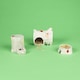 image 3 of Scruffs Small Pet Woodland Ceramic Set - House, Water & Food Bowl
