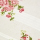 image 2 of Homescapes Floral Printed Cream Bath Towel Cotton