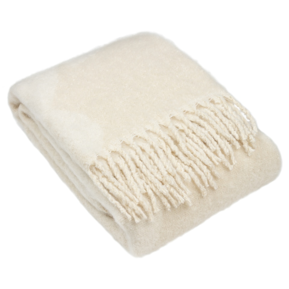 image 1 of Hoem Meta Jacquard Tasselled Throw