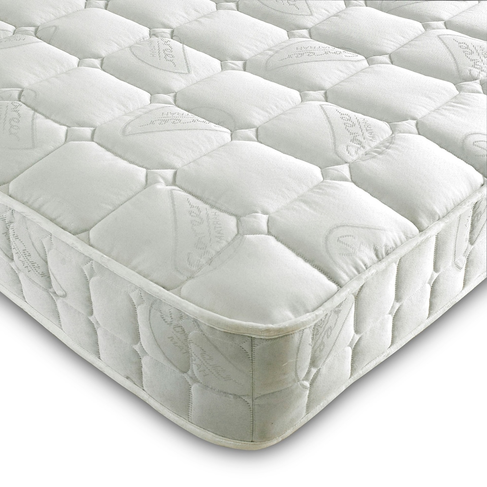 image 1 of Sareer Economical Coil Sprung Mattress 3ft - Single White | Single