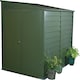 image 4 of 9 x 6 ft Trimetals Titan 960 Pent Roof Metal Shed - Double Door Grey