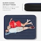 image 3 of Outsunny King Inflatable Mattress with Electric Pump and Integrated Pillow