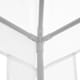 image 10 of Outsunny Garden Gazebo Marquee Party Tent Wedding Canopy Patio White 2.7 x 2.7m