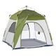 image 1 of Outsunny 4 Man Pop Up Tent Camping Backpacking Dome Tent, Green