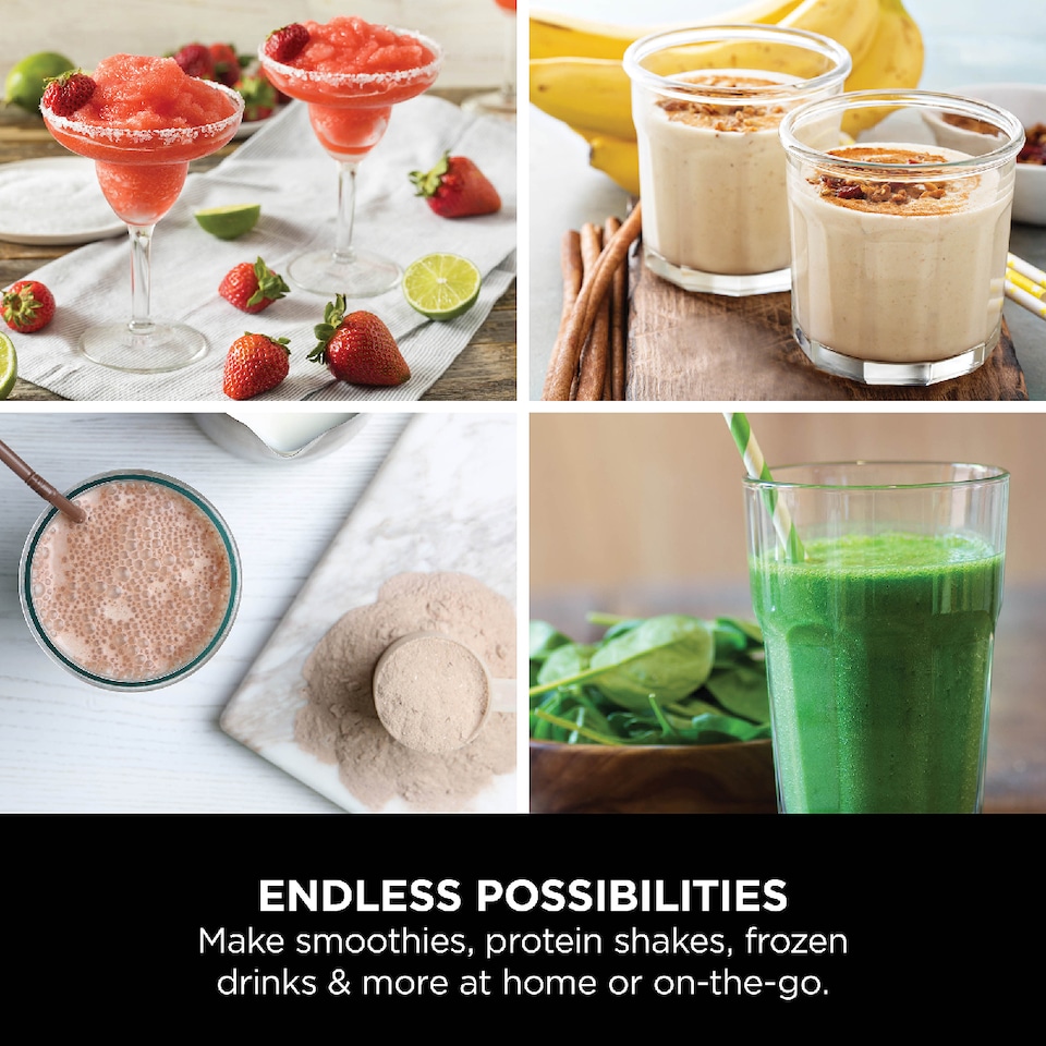 image 1 of Ninja Blast Cordless Portable Blender in Denim Blue BC151UKNV | Blue | Denim Blue | 1