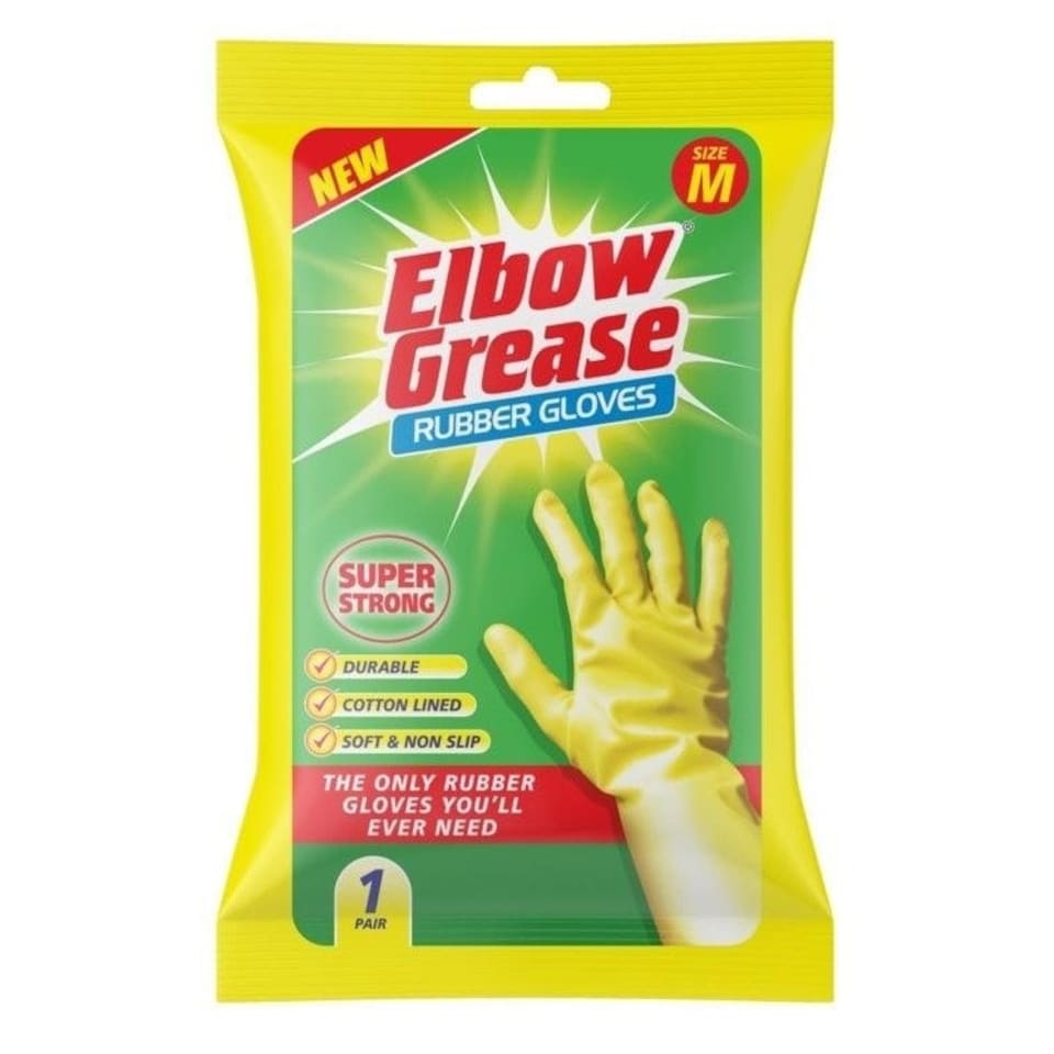 Elbow Grease Washing Glove - Yellow - M