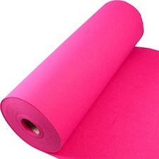 1 Metre Exhibition Quality Ribbed Heavy Duty Pink Fuchsia Carpet Runner 1 Metre Wide