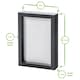 image 4 of Nicola Spring A5 (6 x 8") Photo Frame - Light Wood - 3D Photo Frame Picture Frame Box Portrait Display Case (23.5 x 17cm)
