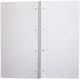 image 4 of Pack of 5 A4 160 Pages Blue Spiral Bound Polypropylene Notebooks
