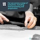 image 5 of Unigloves Unicare Clear Vinyl Box of 100 Gloves