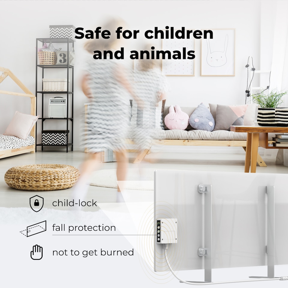 image 1 of AENO Premium Eco Smart Heater White