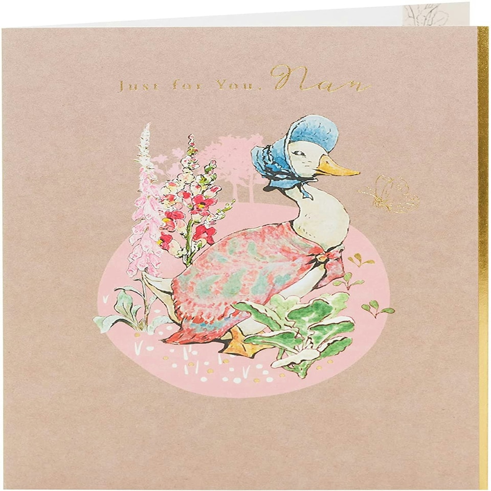 image 1 of Peter Rabbit Nan Birthday Card