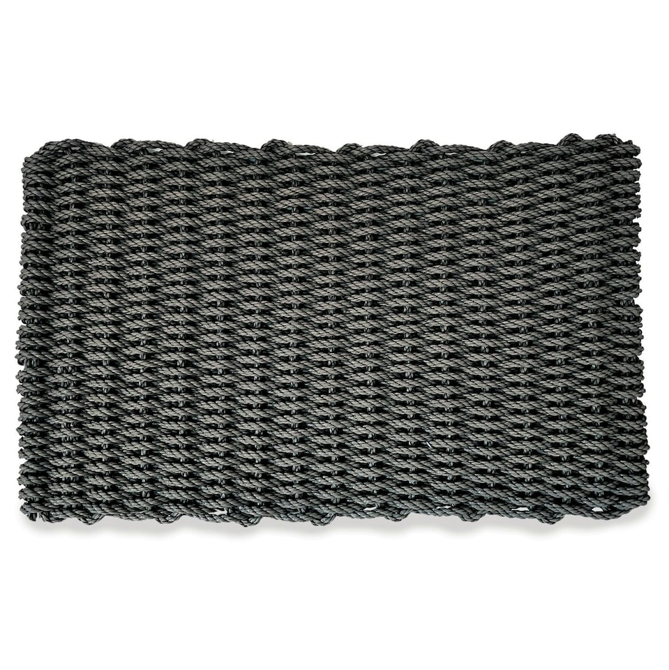 image 1 of My Mat Outdoor Rope Mat Black 45x75