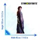 image 3 of Kayleigh Rose Amstutz In Chiffon Dress Lifesize Cardboard Cutout 159cm