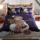 image 1 of Happy Snowman Duvet Cover Set and Pillowcase - King - Blue Multi | Toddler