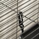 image 9 of PawHut Rolling Small Animal Cage for Chinchillas Ferrets Kittens W/ Ramp Silver